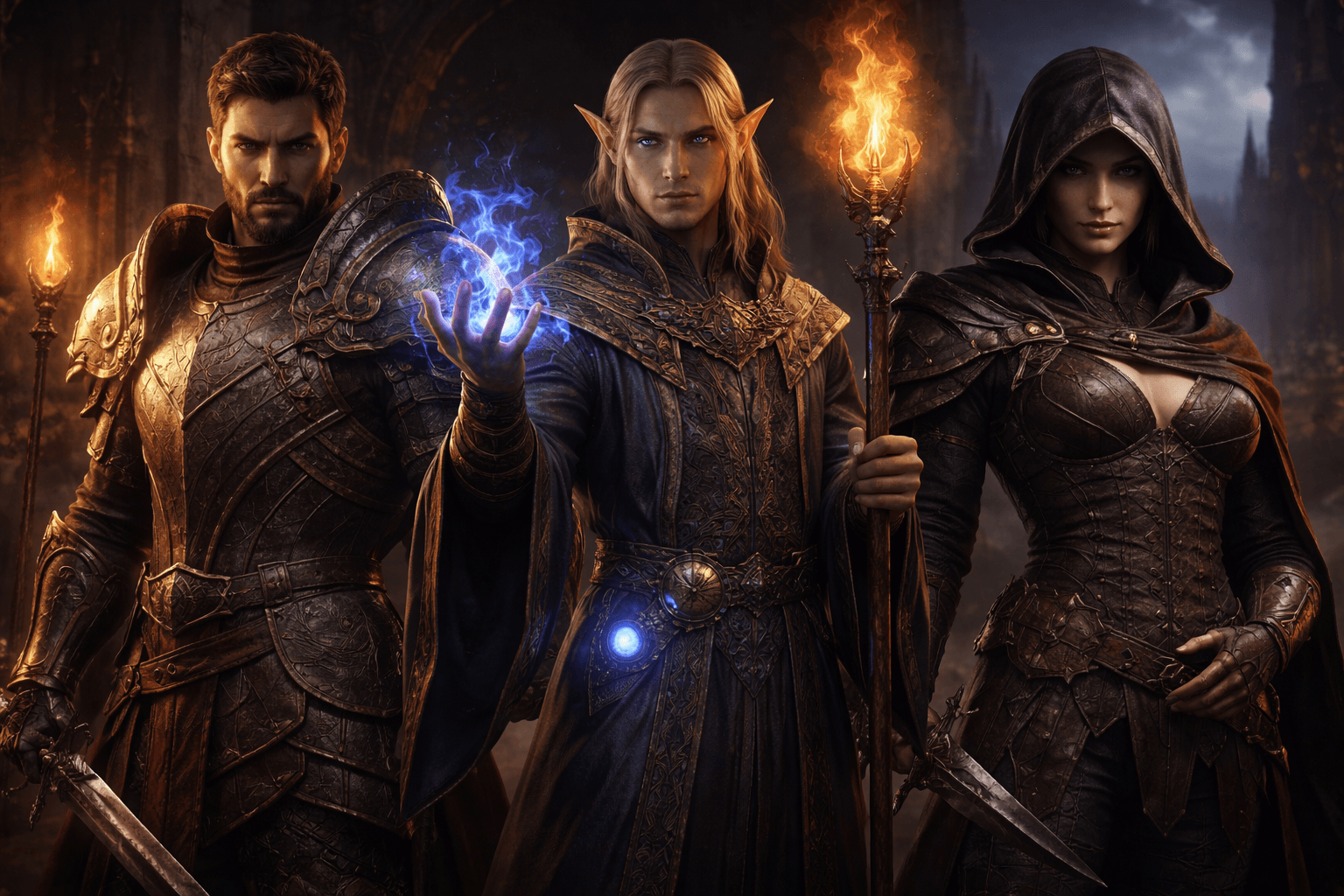 baldur's gate 3 classes comparison warrior mage rogue beginner guide