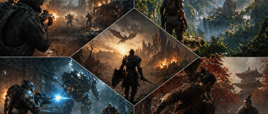 best action games for beginners pc shooter adventure combat games
