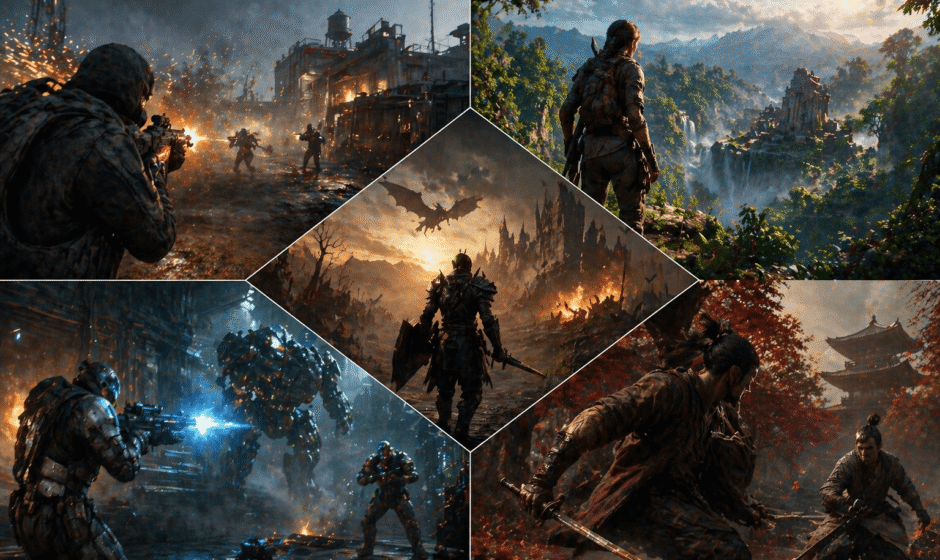 best action games for beginners pc shooter adventure combat games