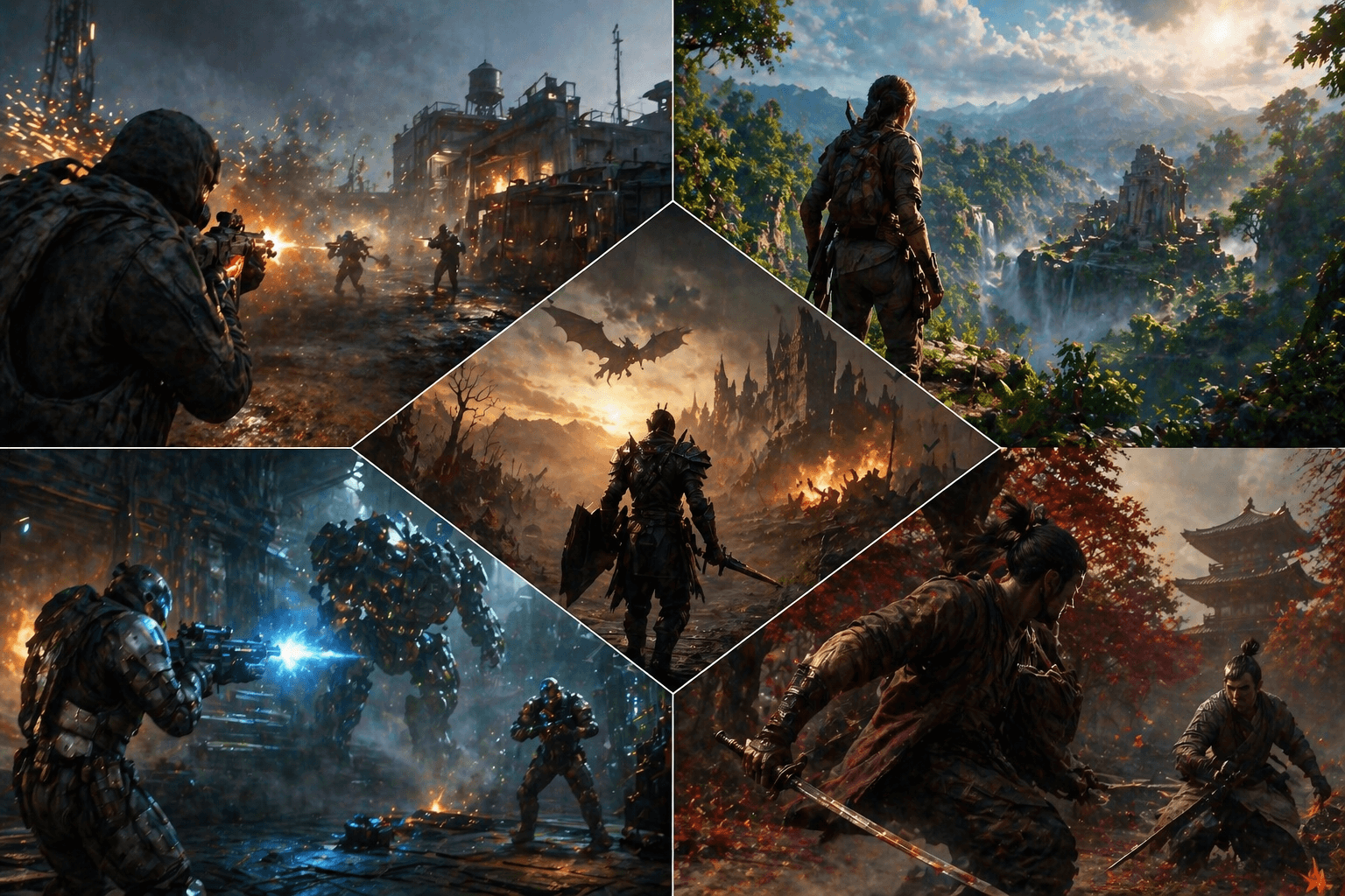 Top 10 Action Games for Beginners on PC