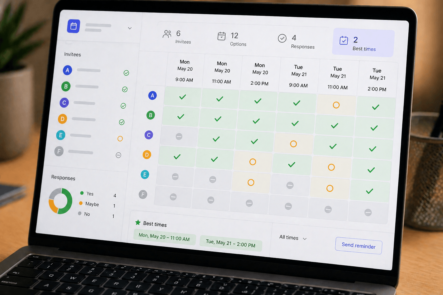 doodle scheduling poll features availability meeting planning tool