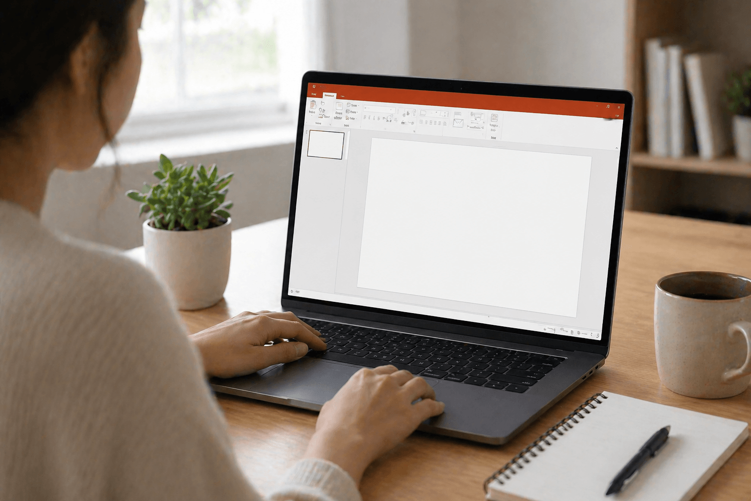 how to set up powerpoint from scratch beginner presentation guide
